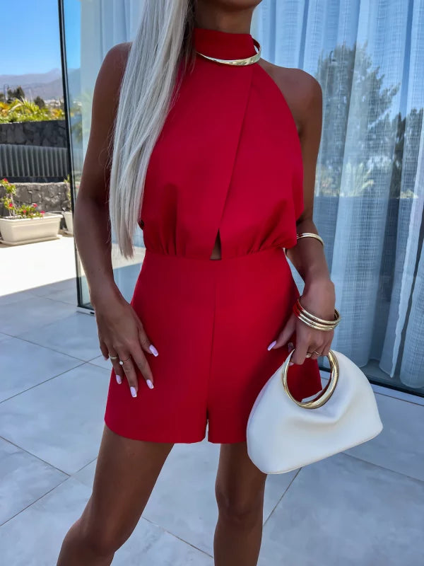 Dorcas | Combinaison Courte Élégante – Style Audacieux Et Raffiné