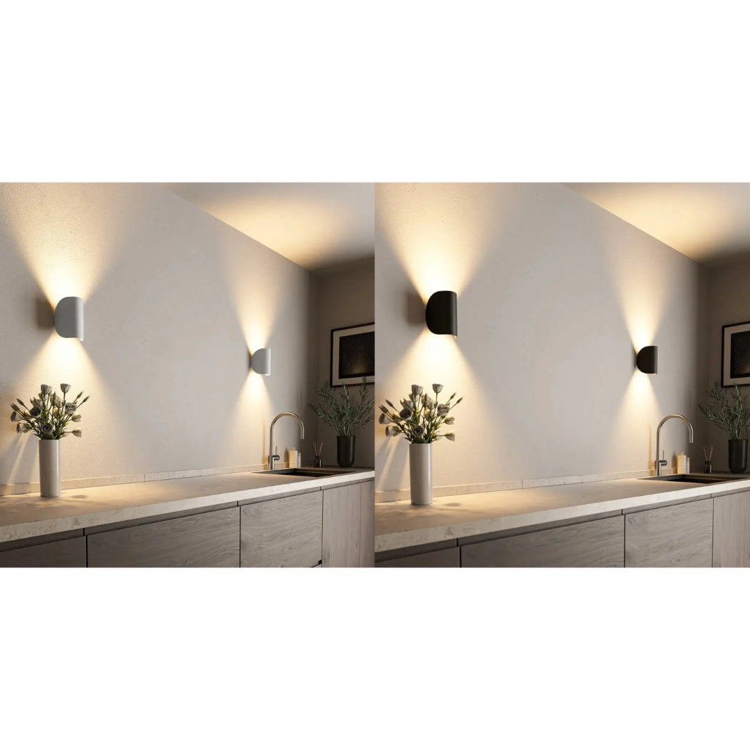Elegant LED-vegglampe - elegant og moderne belysning