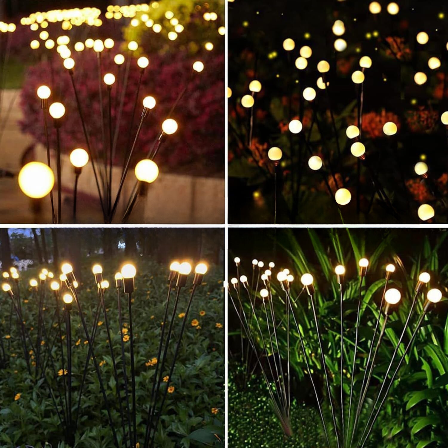 LED-lampen Lucioles Op Zonne-energie – Magische Sfeer Voor Uw Tuin