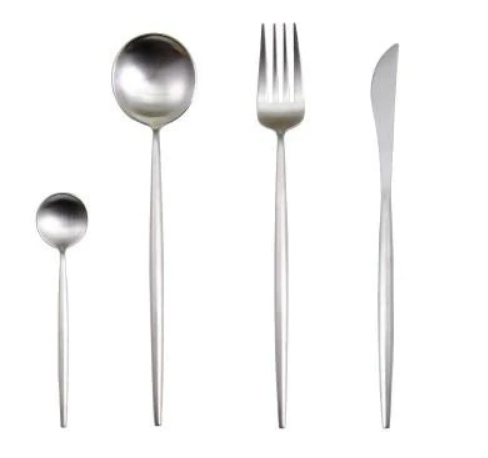 Ensemble Couverts 24 Pièces – Finition Chic Pour Table Raffinée