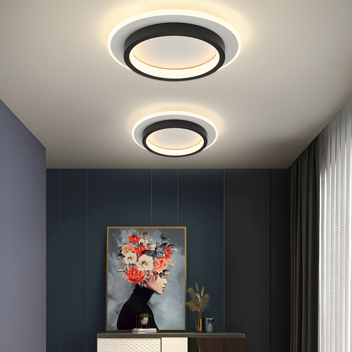 Nowoczesny sufitowy plafon LED – nowoczesny i elegancki design