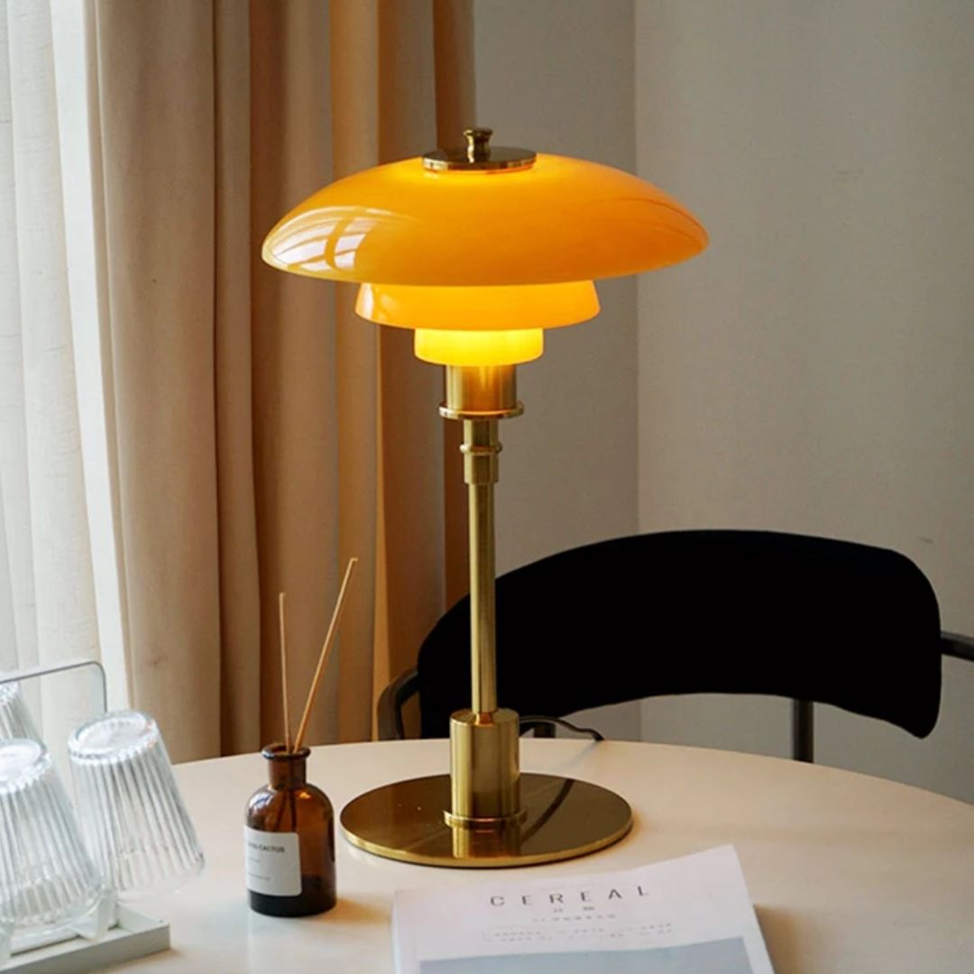 Lampada da Tavolo LED Stile Scandinavo – Luce Morbida e Moderna