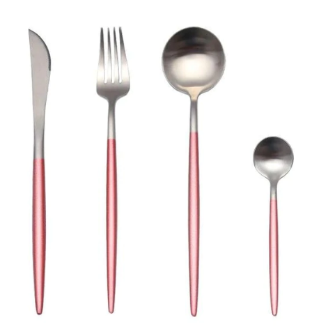 Ensemble Couverts 24 Pièces – Finition Chic Pour Table Raffinée