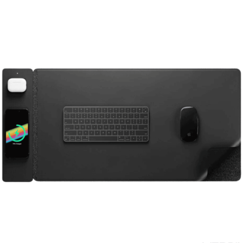 Mouse Pad de Carregamento Sem Fio – Conforto de Utilização e Multifuncional