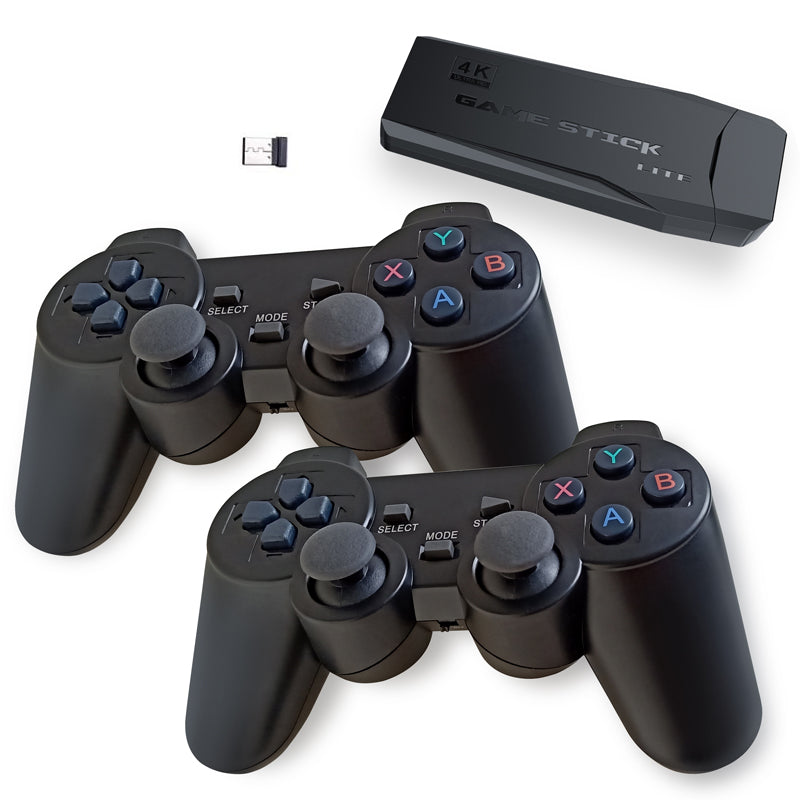 レトロゲームコンソール – 4K体験とデュアルジョイスティック