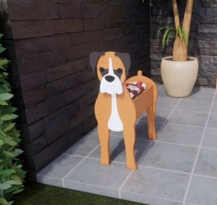 Vaso de Flores Original — Forma de Cão