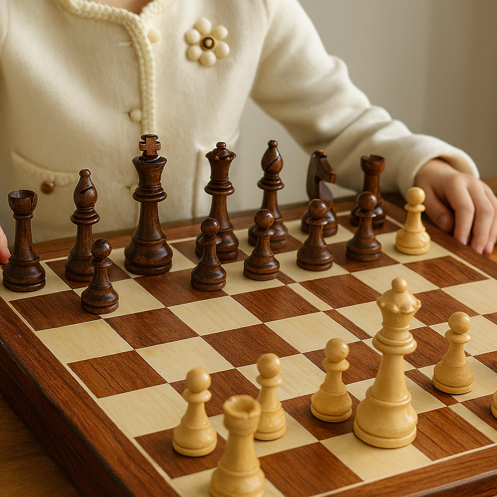 Classic Chess Game – Distinguished Craftsmanship, Care, and Aesthetics