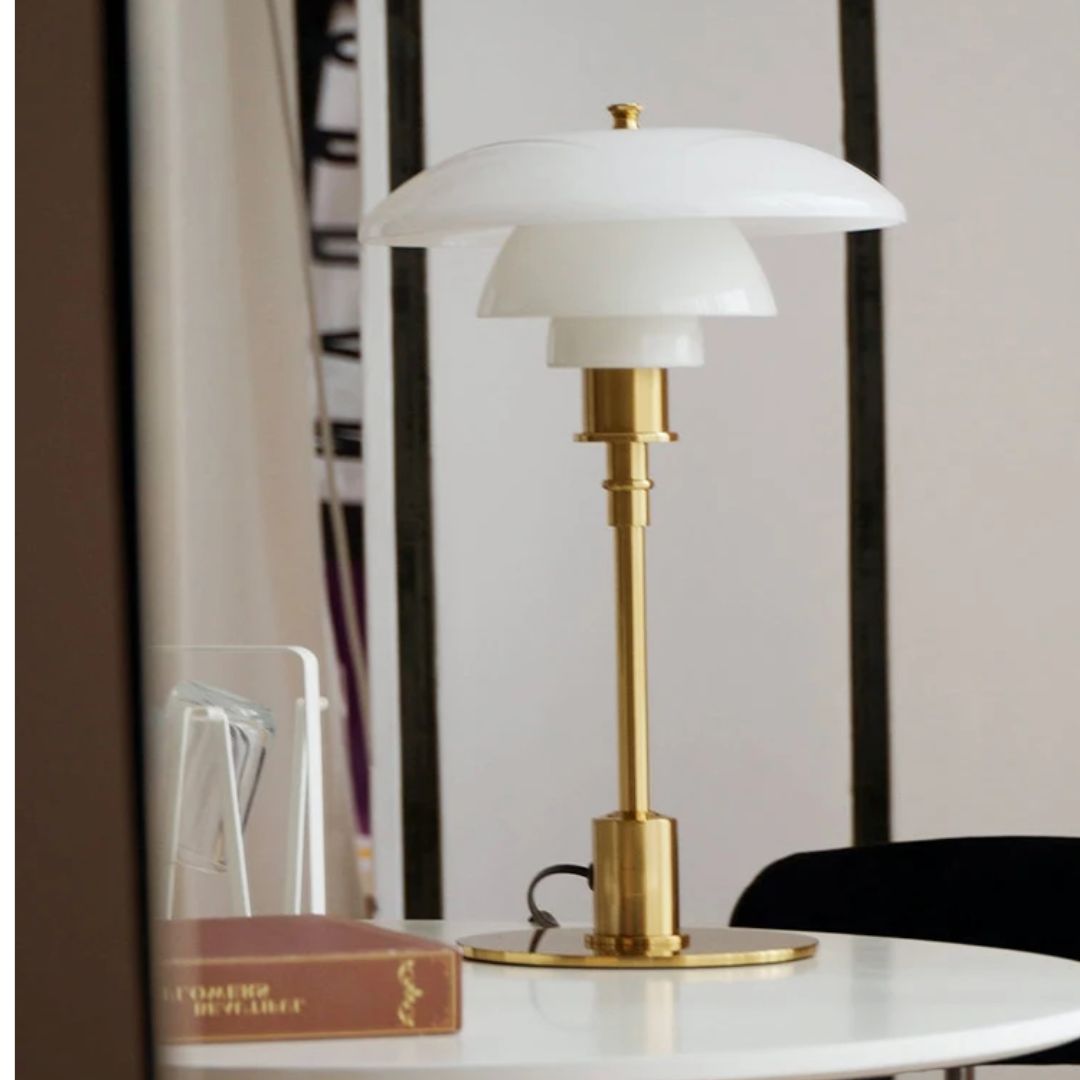 Lampada da Tavolo LED Stile Scandinavo – Luce Morbida e Moderna