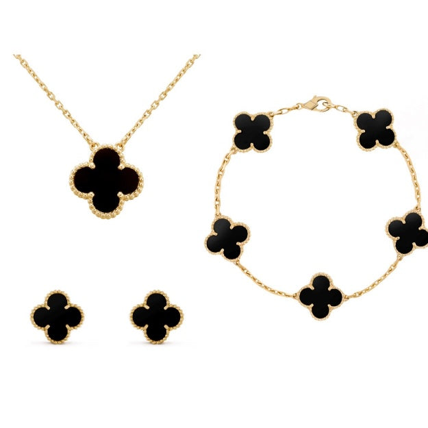 Schmuckset – Eleganz aus Edelstahl in Gold