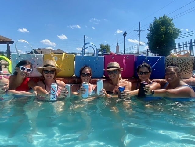 Stijve strandtas - Kleurrijk ontwerp en grote capaciteit