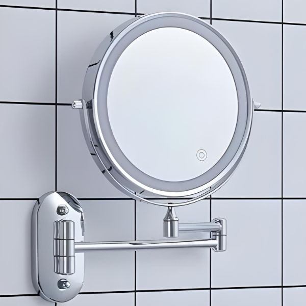 Miroir Grossissant LED – Rechargeable Et Facile À Utiliser
