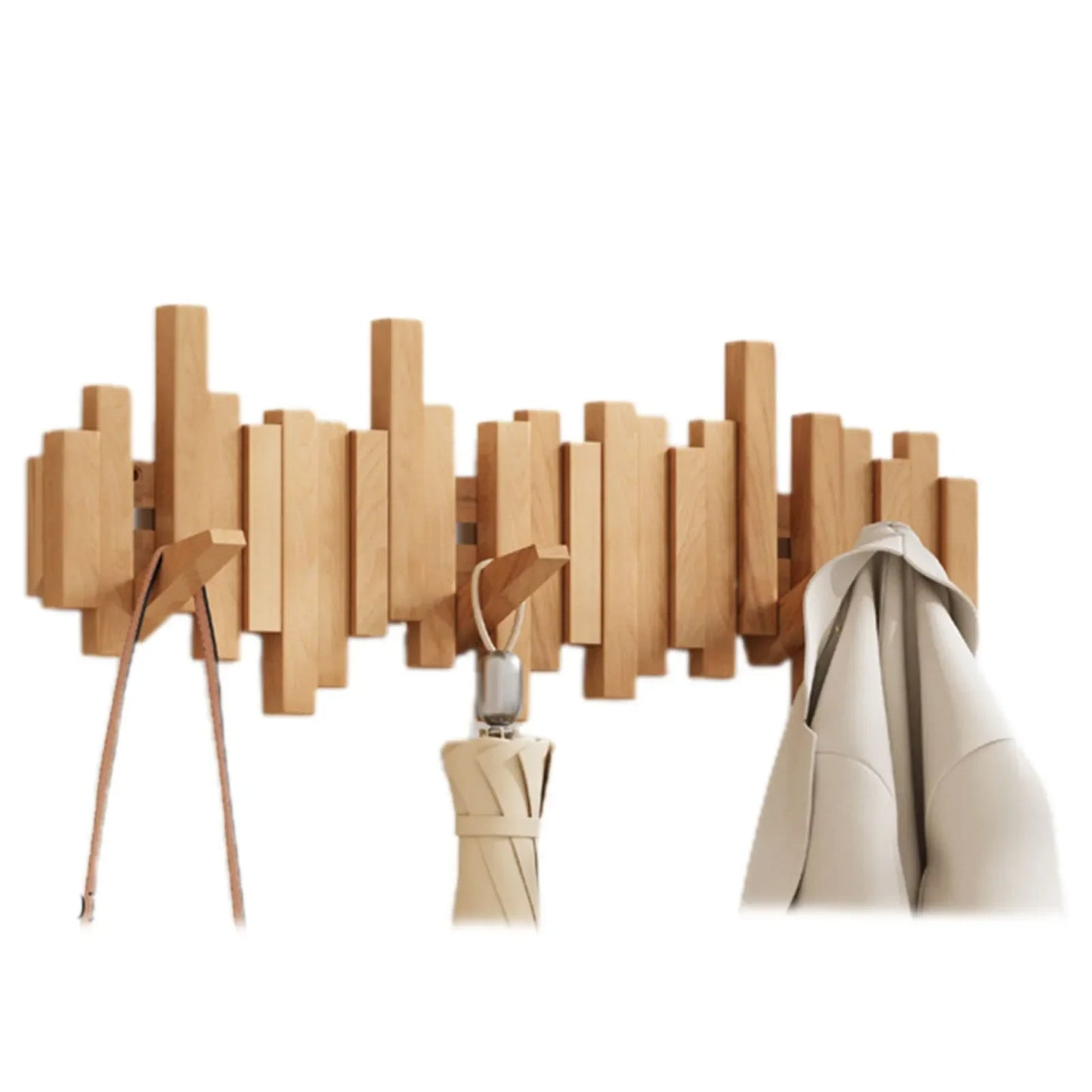 Perchero de Pared Moderno – Práctico, Discreto y Magnético