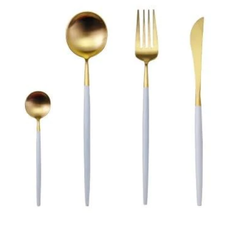 Ensemble Couverts 24 Pièces – Finition Chic Pour Table Raffinée