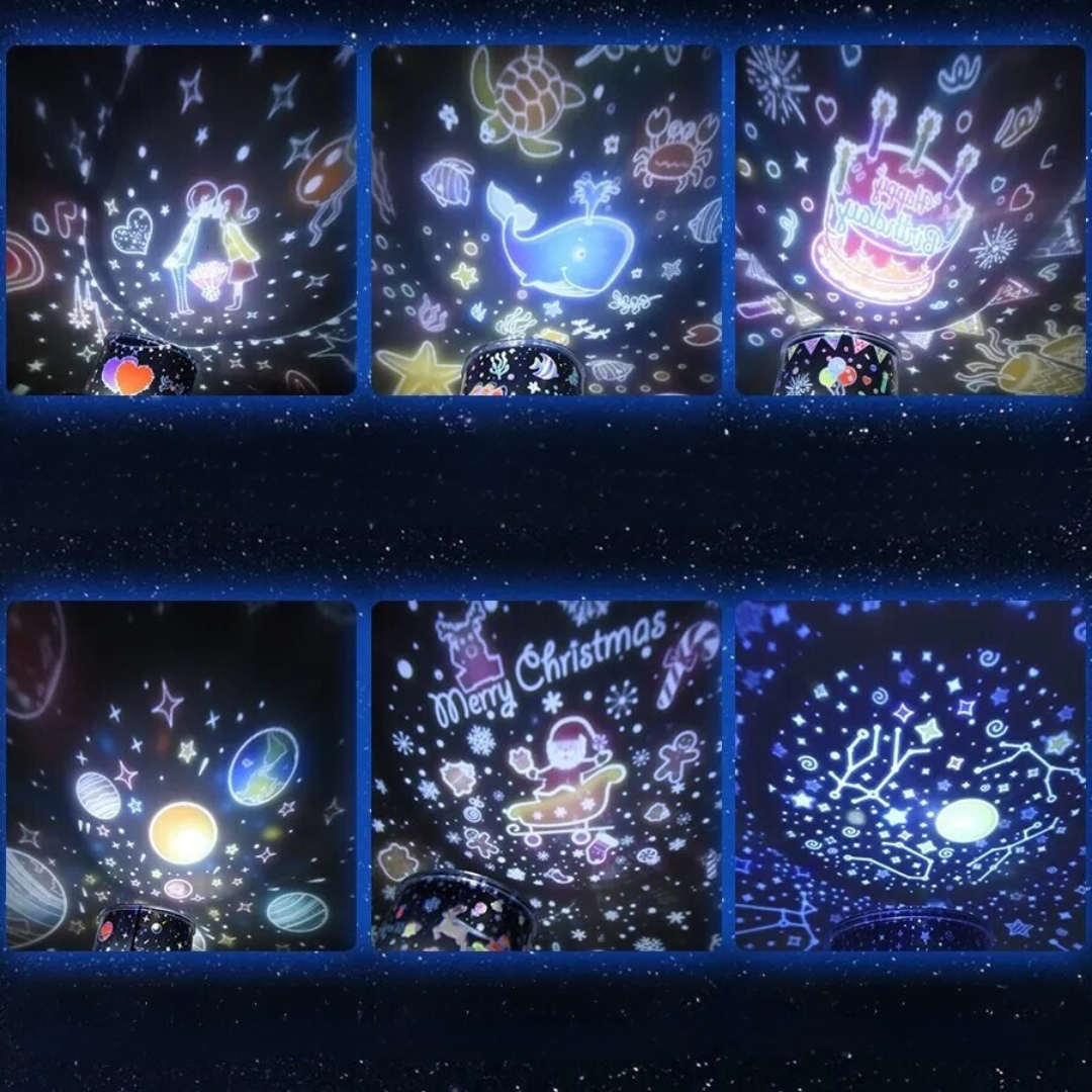 Lampe Projecteur De Nuit – Éclairage Féérique Et Relaxant