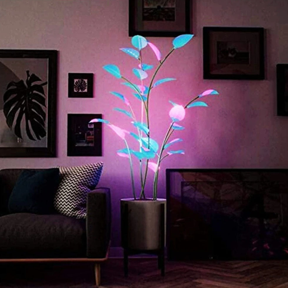 Lámpara LED Mágica en Forma de Planta – Ambiente Natural y Encantado 