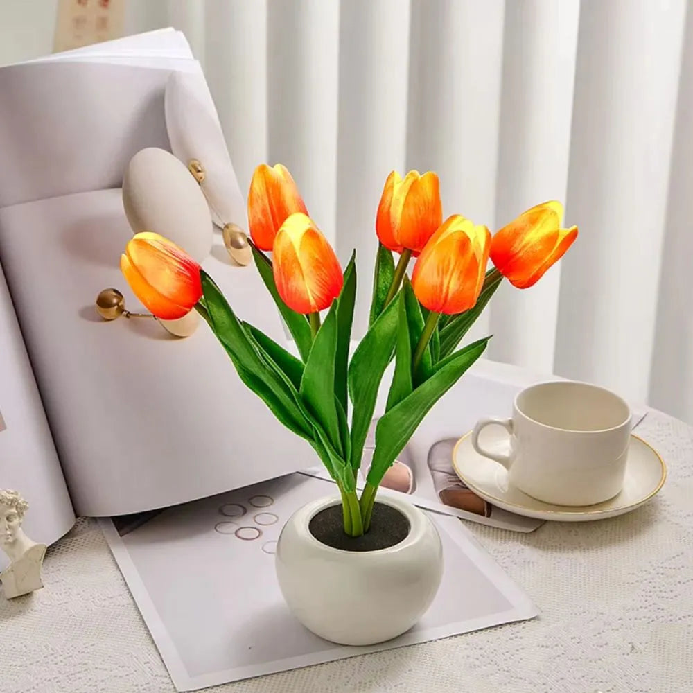 Lampă decorativă Tulipă – Ambianță caldă și rafinată 
