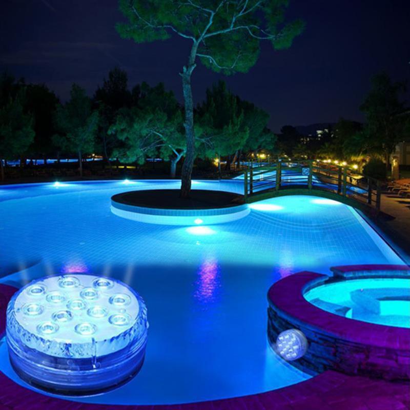 LED-Unterwasserlampe mit Fernbedienung – Wasserdichtes und vielseitiges Licht 