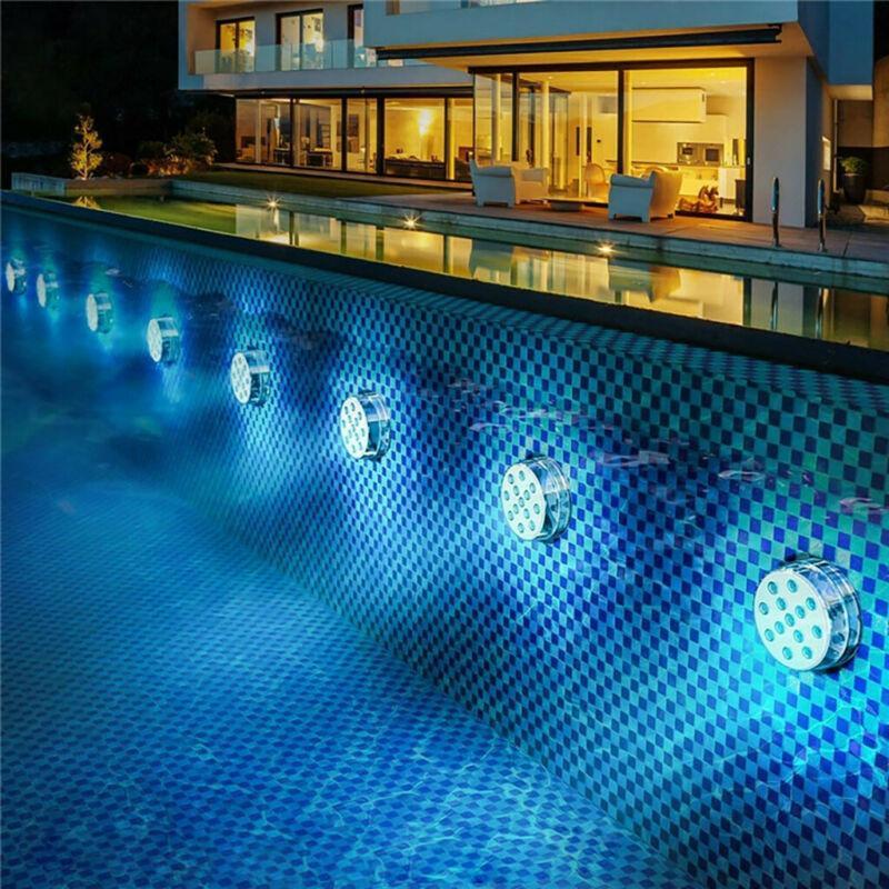 LED-Unterwasserlampe mit Fernbedienung – Wasserdichtes und vielseitiges Licht 
