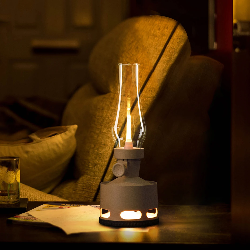 Retro LED-lantaarn – Elegante decoratieve verlichting 