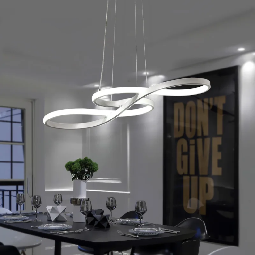Moderne LED-ophæng i ringe – Elegant og futuristisk design 