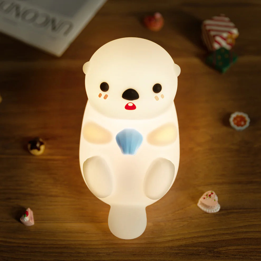 LEDナイトライト – かわいいシリコンアシカ 