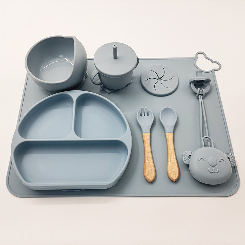 Silicone Baby Crockery Set - Gentle, Practical & Hygienic