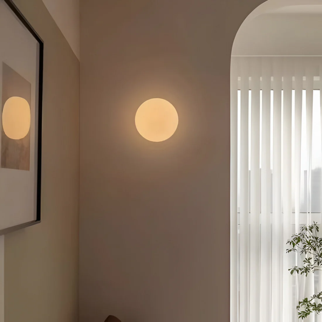 Üveg Fali Lámpa – Elegancia és Finom Fény 