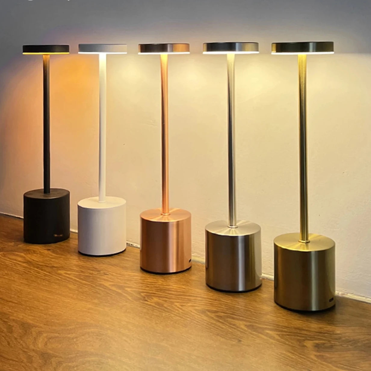 Tischlampe LED mit Touch-Funktion und wiederaufladbar – Praktische und moderne Beleuchtung 