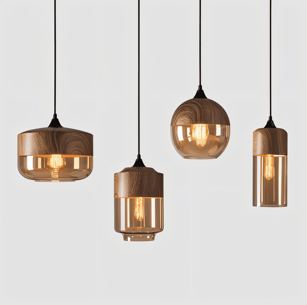 Retro Glas Loft Pendelleuchte - Trendy Leuchten & Einzigartige Atmosphäre