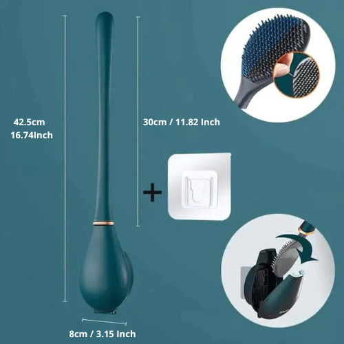 SmartBrush - Pincel WC de silicona elegante e higiénico