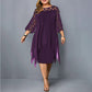 Blandine | Vestido de Noche Talla Grande – Estilo Elegante y Dobladillo Asimétrico 
