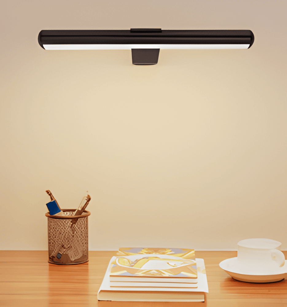 Trådløs USB-opladelig LED-væglampe - fuld rotation og praktisk opladning