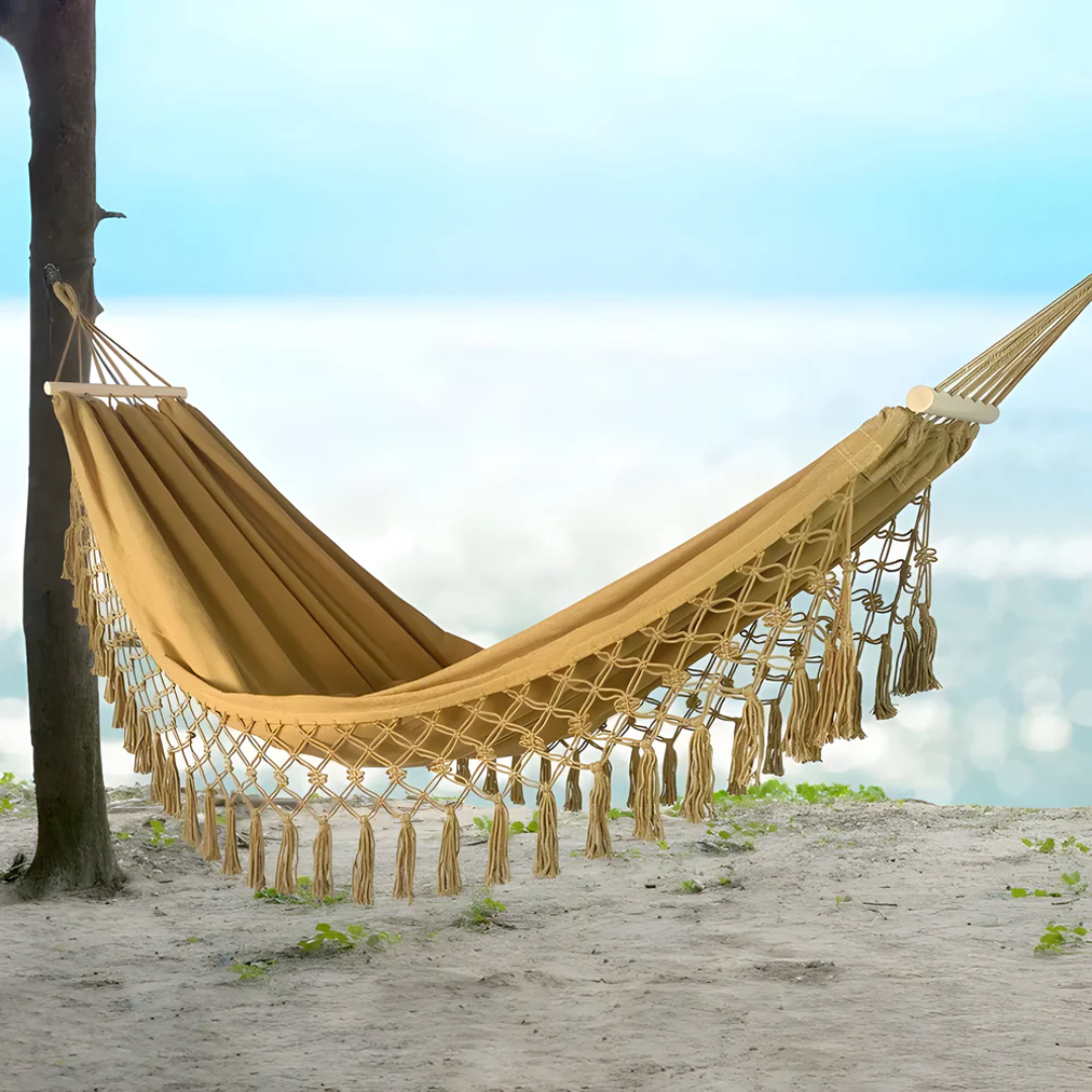Hamac Extérieur Bohème – Relaxation Stylée Et Ambiance Apaisante