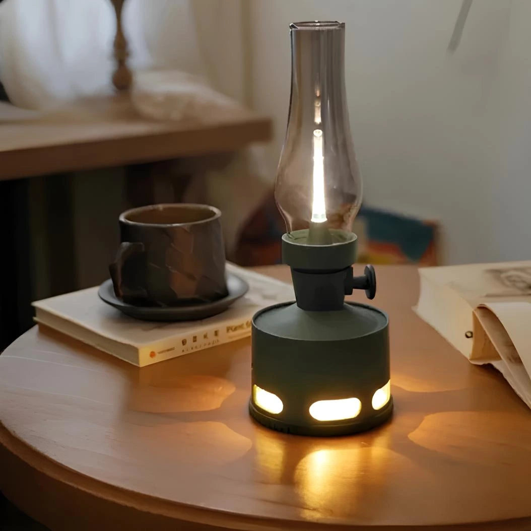 Retro LED-lantaarn – Elegante decoratieve verlichting 