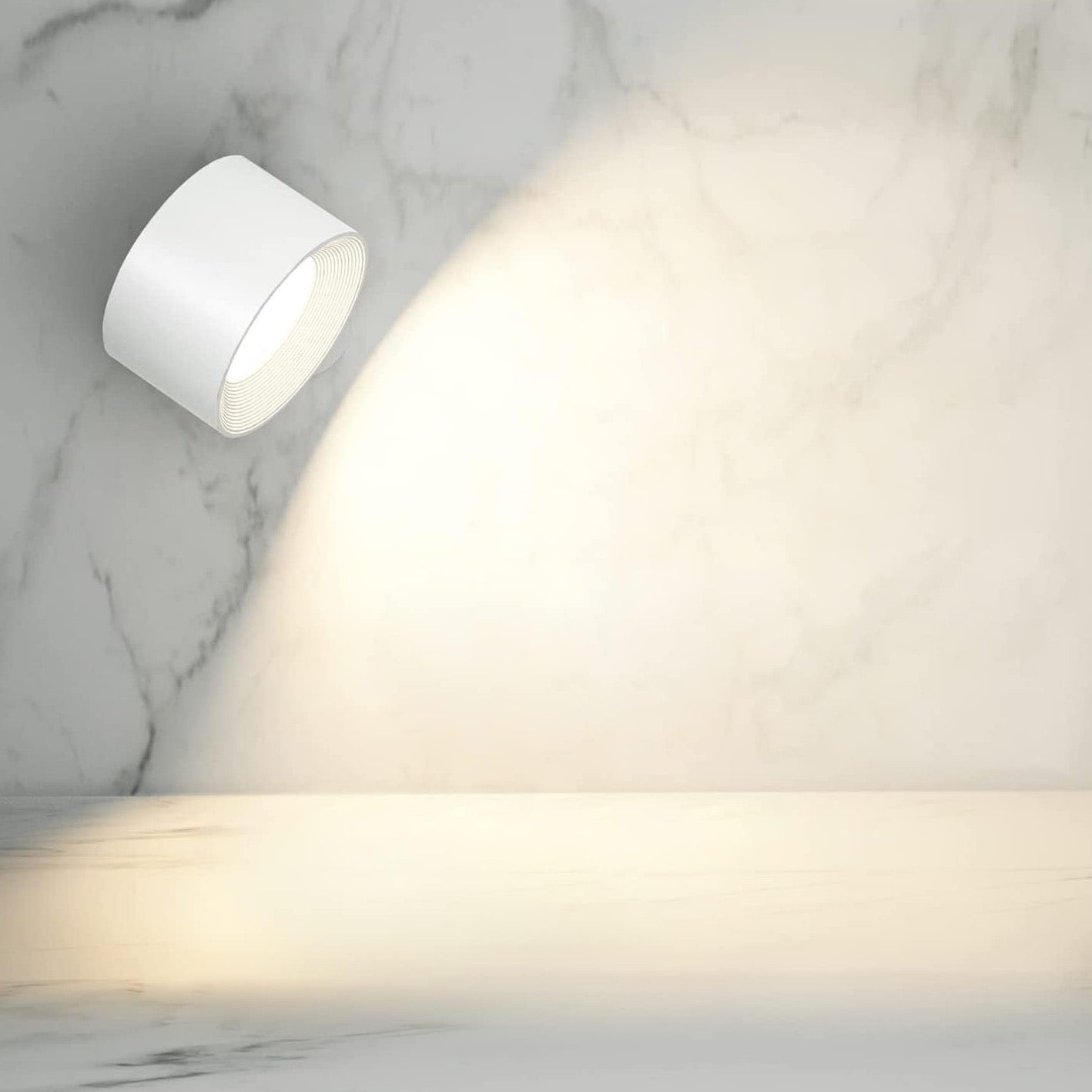 Wiederaufladbare Wandlampe – Licht, wo Sie es brauchen 