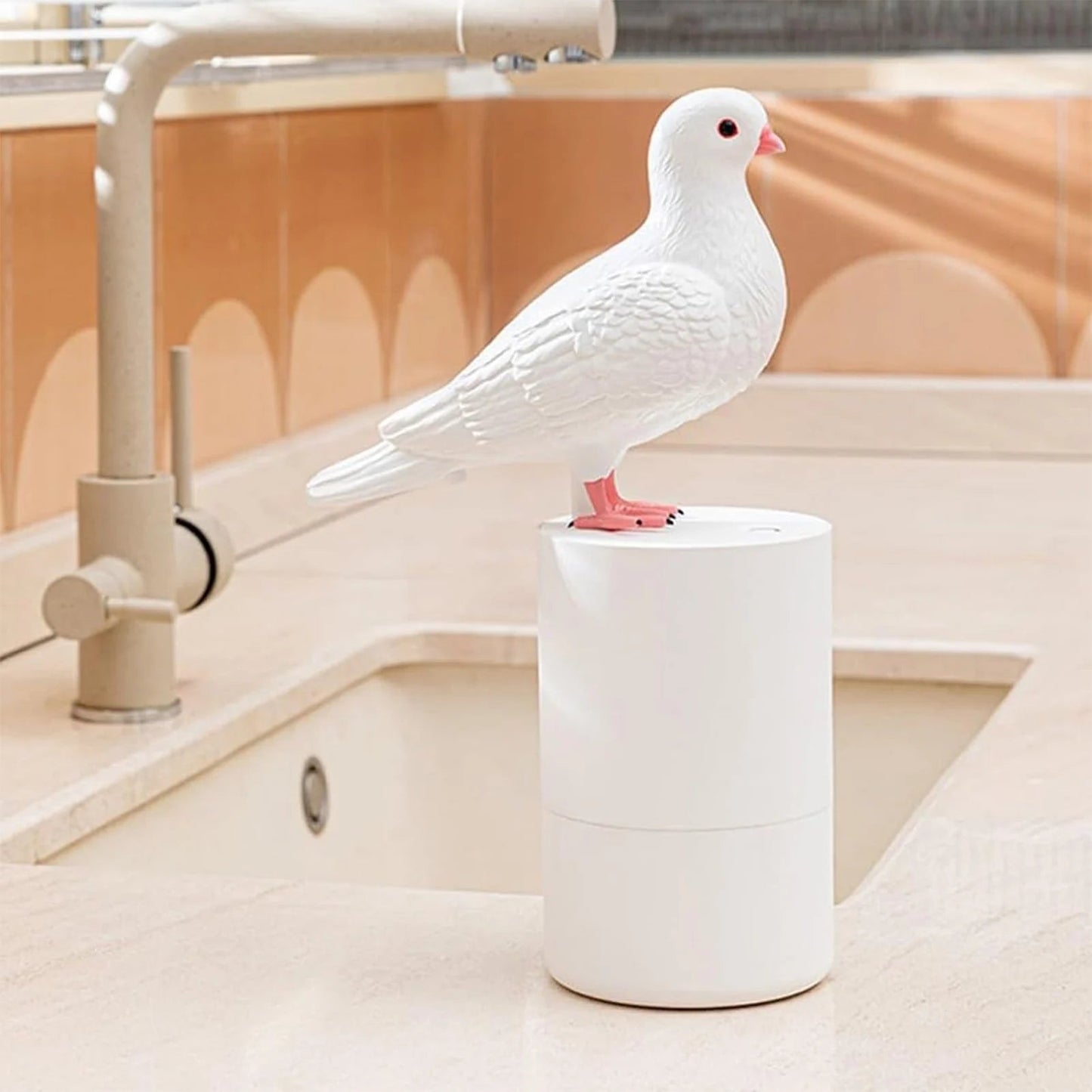 Distributore Di Sapone Originale — Forma Di Piccione 