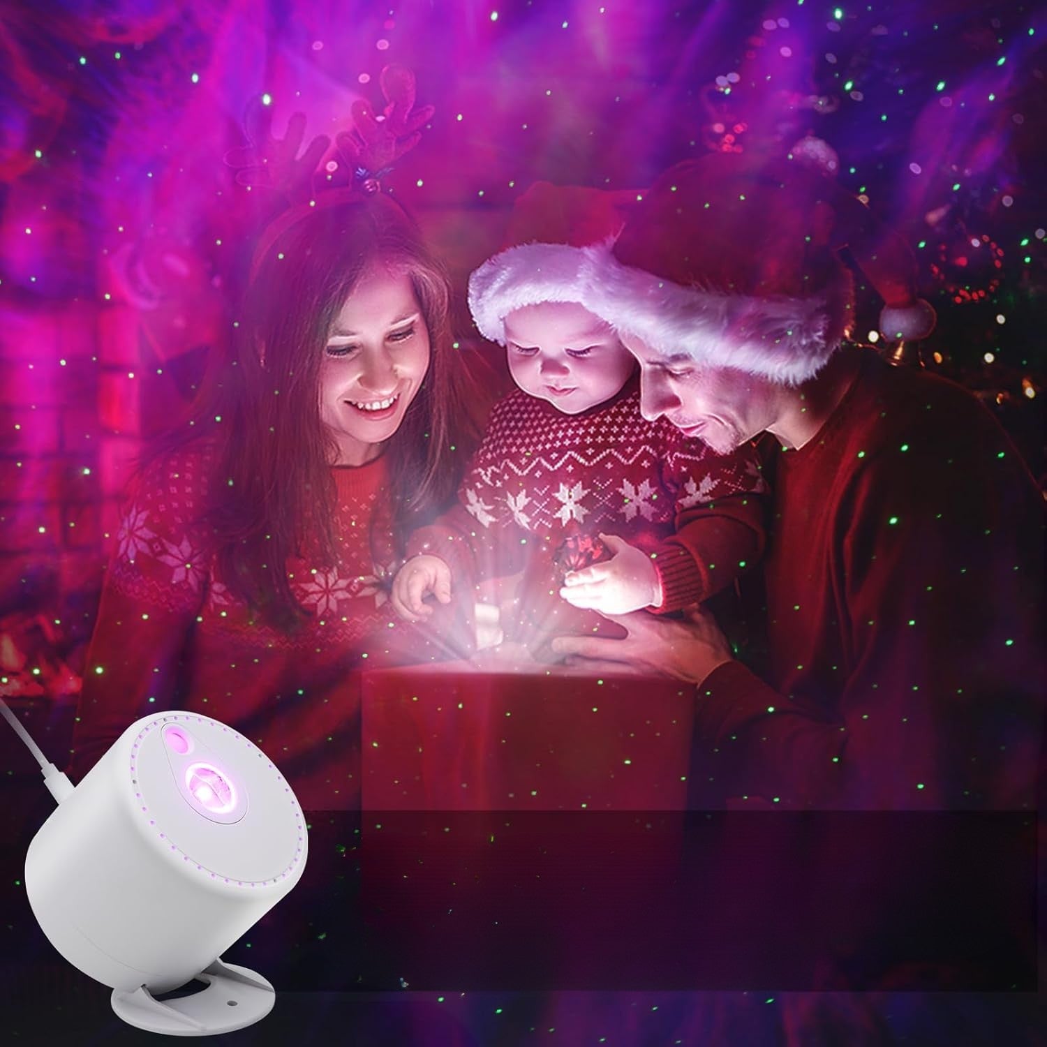 LED projektor – Relaxáló Galaxis Hangulat 