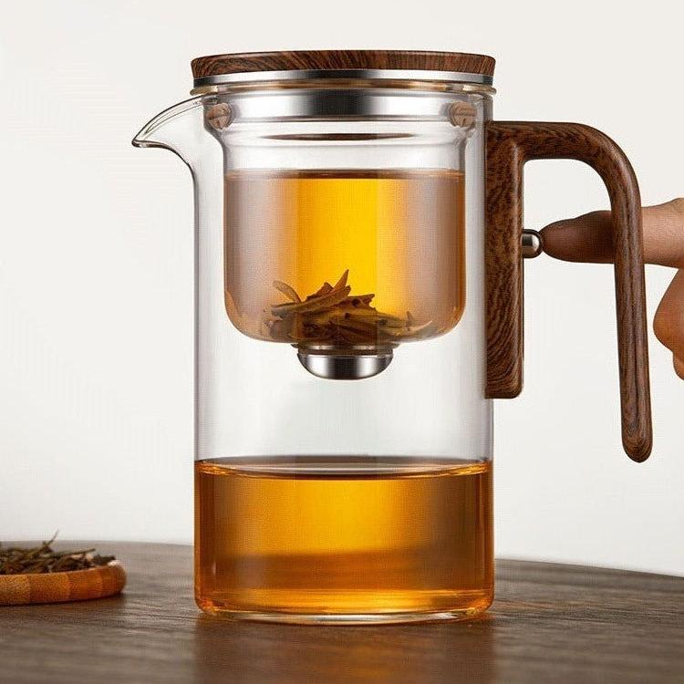 Glas Teekande Med Si — Elegance Og Enkelhed I Hverdagen 
