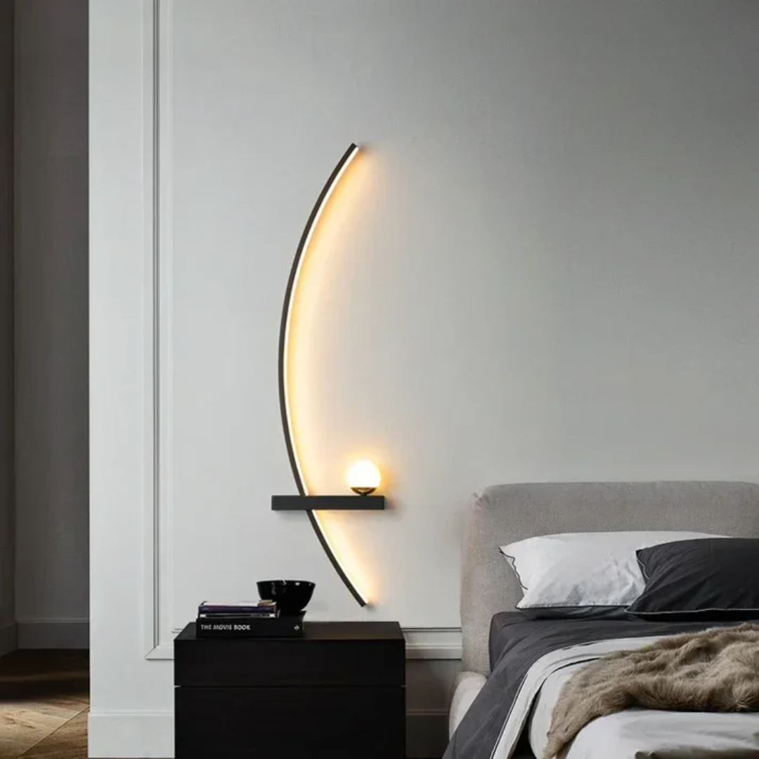 Aplique de Parede LED – Iluminação Moderna e Elegância Minimalista 