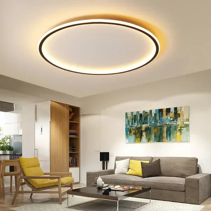 Okrúhle stropné osvetlenie – Teplá atmosféra a severská elegancia 