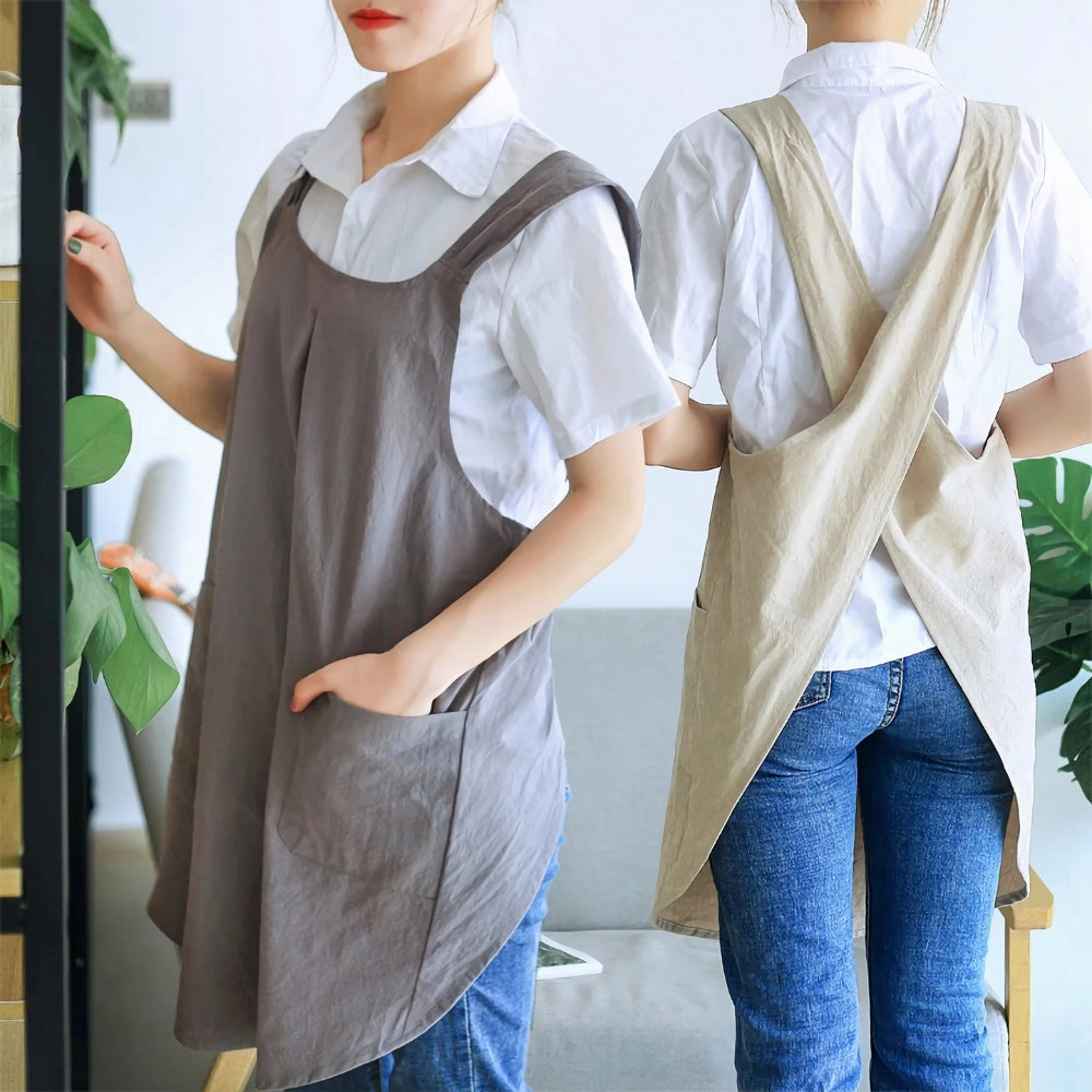 Schürze Kreuzweise Inspiriert Vom Koreanischen Design – Eleganz Und Praktikabilität Im Alltag 