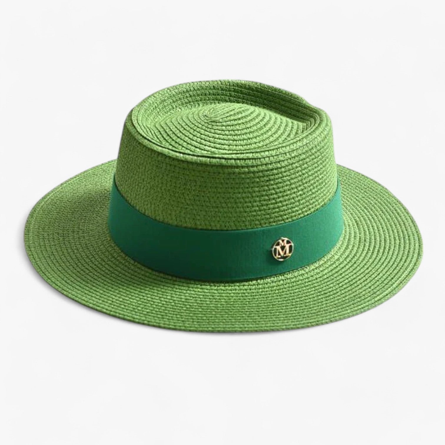 Olkihattu – Retro Eleganssi ja Aurinkosuoja 