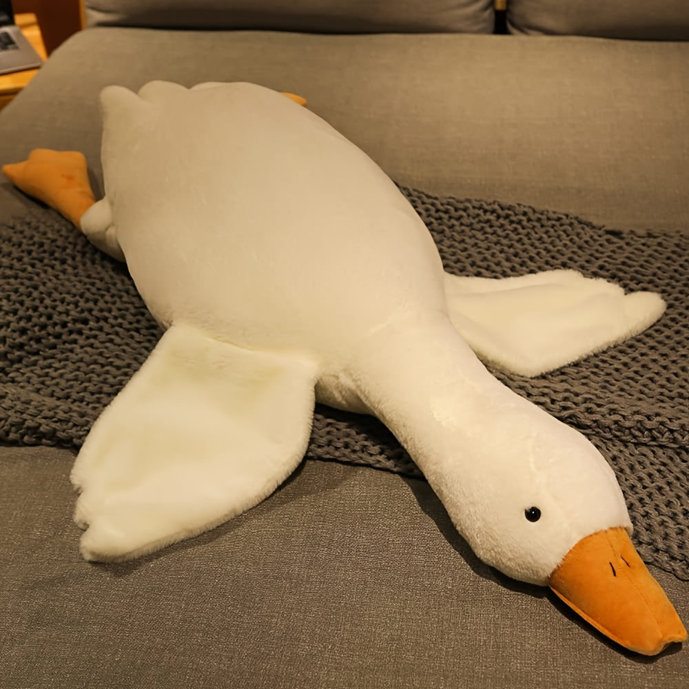 大きな白鳥のぬいぐるみ - 洗練されたデザインと限りない優しさ