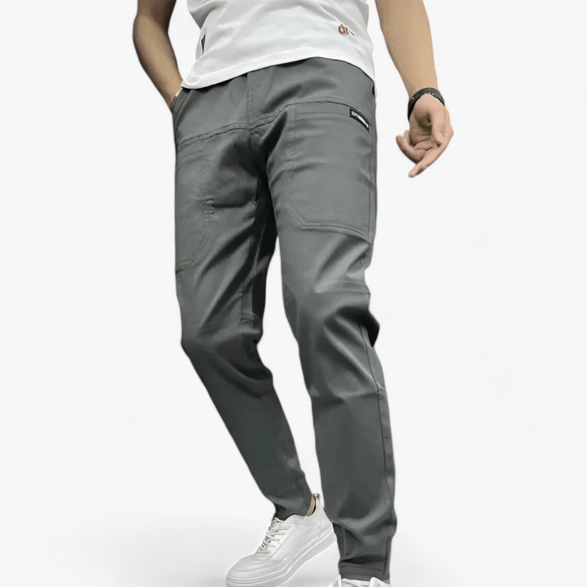 Pantalón Cargo Elástico – Polivalente, Práctico y Moderno 