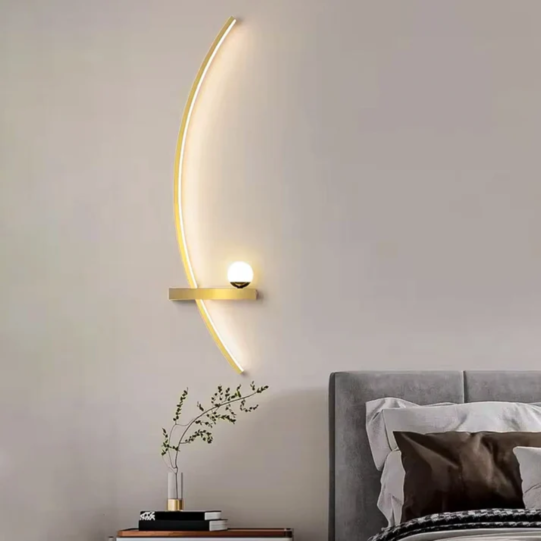 Aplique de Parede LED – Iluminação Moderna e Elegância Minimalista 