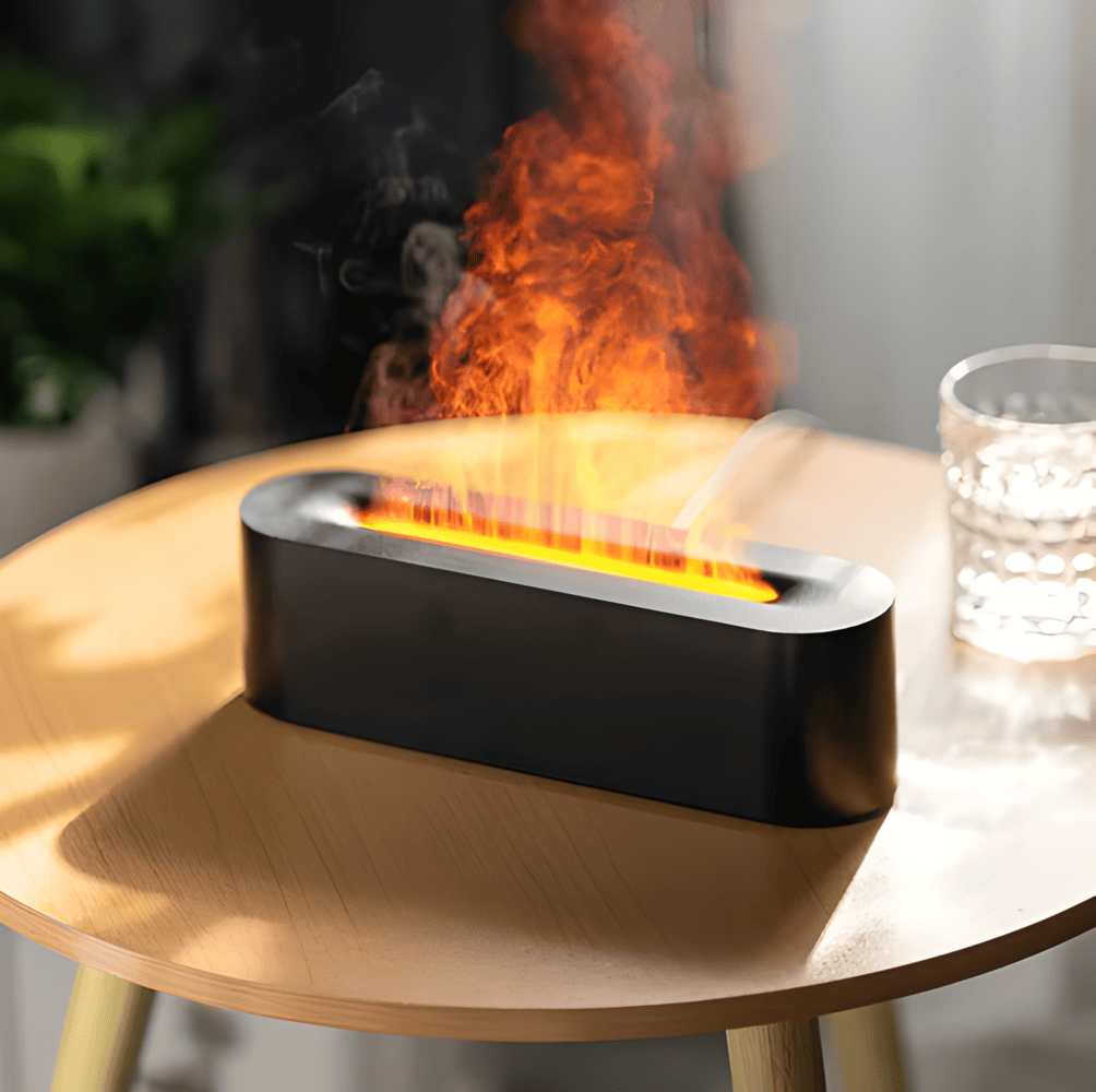 ناشر الروائح العطرية USB مع إضاءة LED متعددة الألوان - جو مريح ورذاذ خفيف