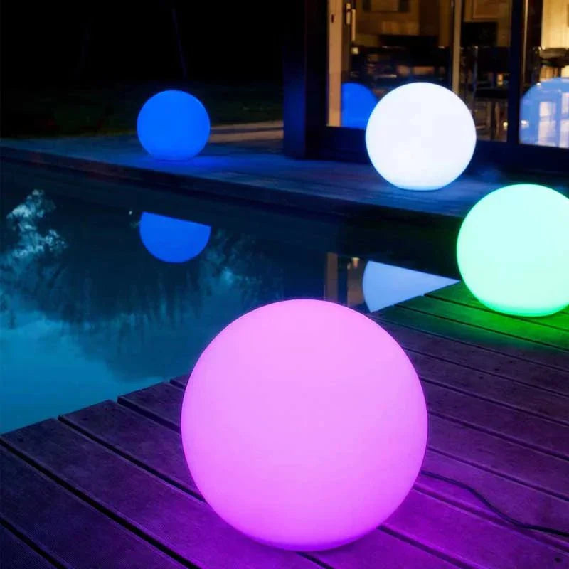 Kabellose Außen-Sphärenlampe – Elegante und mobile Beleuchtung 