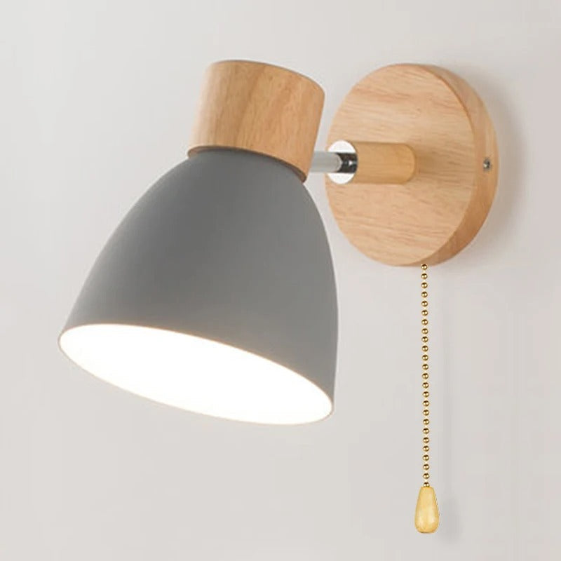 Moderne Wandlampe – Schlichte Stil und natürlicher Touch 