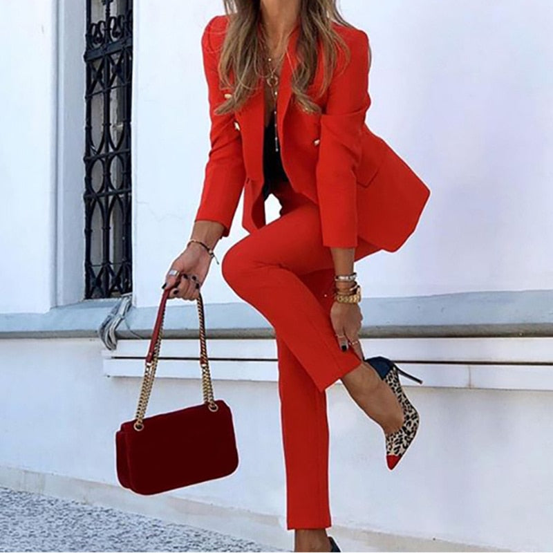 Zita | Completo Giacca e Pantaloni – Silhouette Raffinata per Donna 