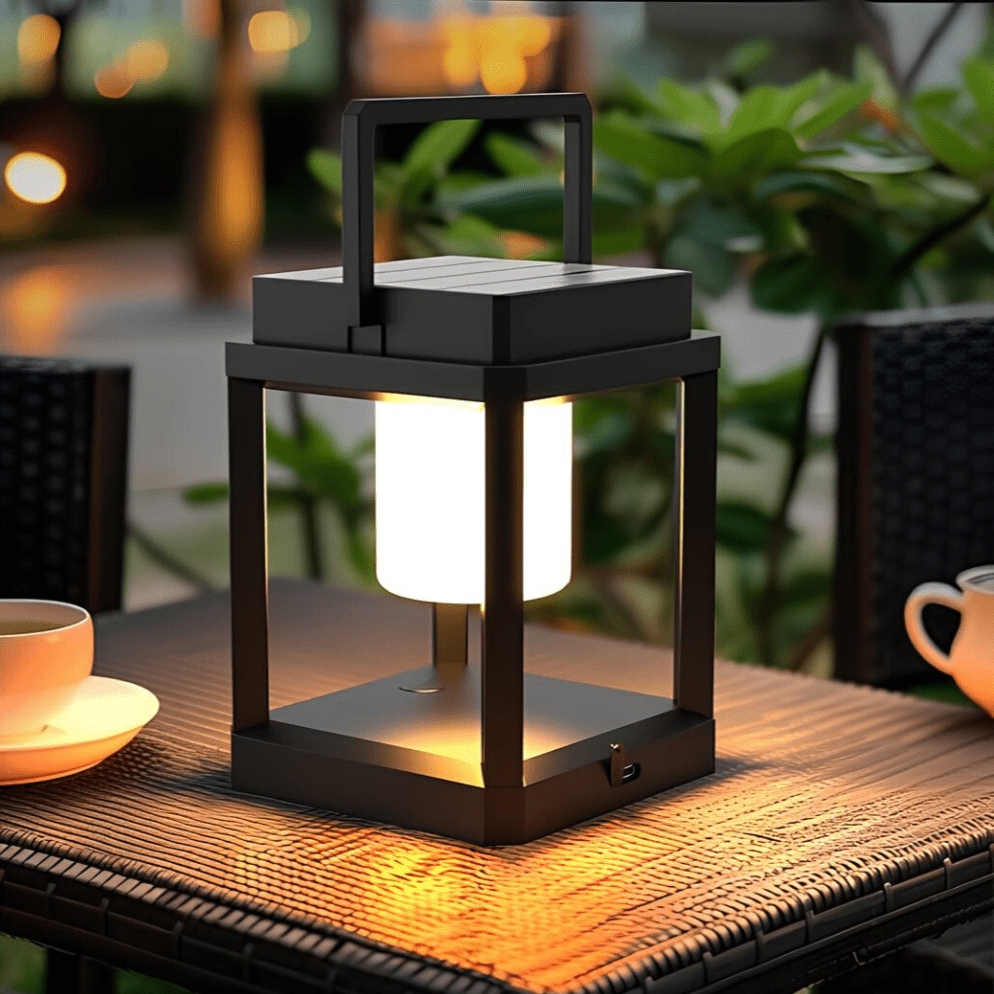 モダンソーラーランタン – エレガントで耐久性のある照明 